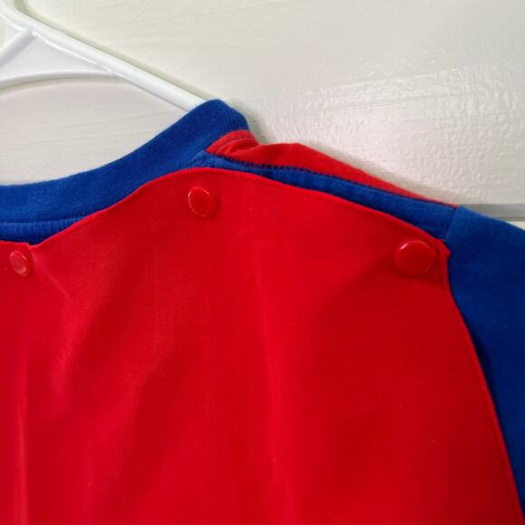 Kids Hard Rock Cafe with Cape T Shirt 100% Cotton Superhero Blue Red Size M - Picture 6 of 8